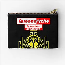 Queensryche Retro T-Shirt Classic Guys Unisex Tee Classic T-Shirt Zipper Pouch