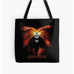 Queensryche band All Over Print Tote Bag