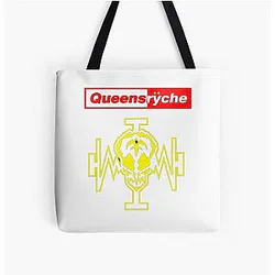 Queensryche Chu All Over Print Tote Bag