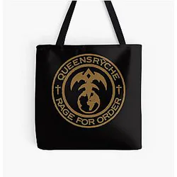 queensryche All Over Print Tote Bag
