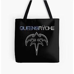 Queensryche band All Over Print Tote Bag