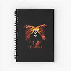 Queensryche band Spiral Notebook