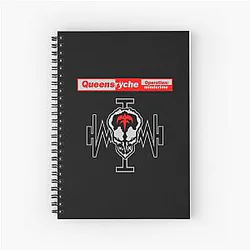 Queensrÿche Operation Mindcrime Spiral Notebook