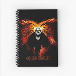 Queensryche Band Spiral Notebook