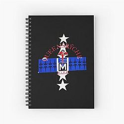QUEENSRYCHE Spiral Notebook