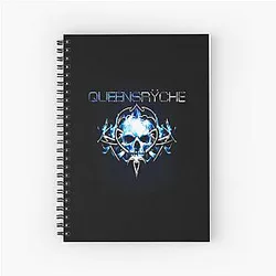 Queensryche band Spiral Notebook