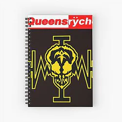 QUEENSRYCHE     Spiral Notebook