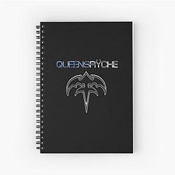 Queensryche band Spiral Notebook