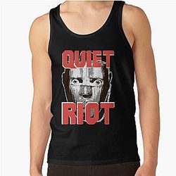 Vintage Quiet Riot metal health TeRRiFieD poster Tank Top
