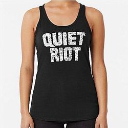Quiet Riot Racerback Tank Top