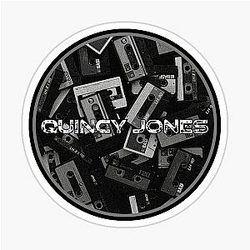 Quincy Jones Cassette Tape Sticker
