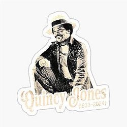 Vintage Quincy Jones Sticker