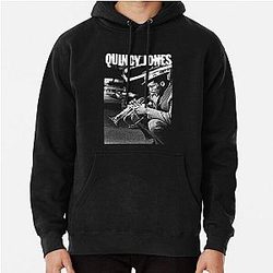 Quincy Jones Retro Pullover Hoodie