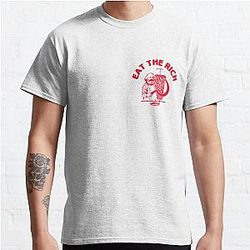 Eat The Rich Doner Döner Kebab Karl Marx Socialist Hasan Piker Classic T-Shirt