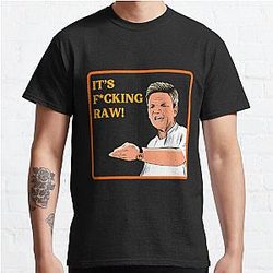 ITS RAW! GORDON RAMSEY, Retro Classic T-Shirt