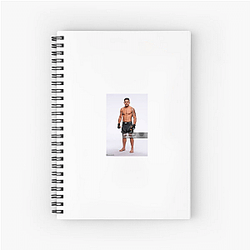 Respected Fighter Rafael Dos Anjos Notebook