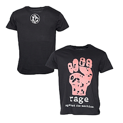Pink First DTNK2905 Rage Against the Machine T-Shirt