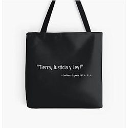 1997 Rage Against The Machine Emiliano Zapata All Over Print Tote Bag RB0812
