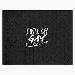 LGBTQ Shirt, Be Kind Shirt Jigsaw Puzzle RB1603