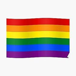 RAINBOW FLAG Gifts &amp; Products Poster RB1603