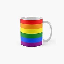 LGBT flag (Rainbow flag) Classic Mug RB1603