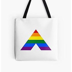 Rainbow Bags - Straight Ally flag LGBTQ All Over Print Tote Bag RB1603