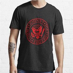 Ramones Logo red, Ramones band, rock Essential T-Shirt