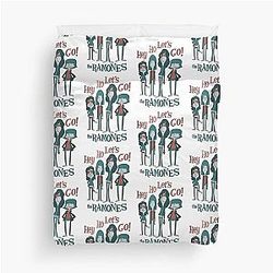 Ramones Hey Ho Lets Go Duvet Cover