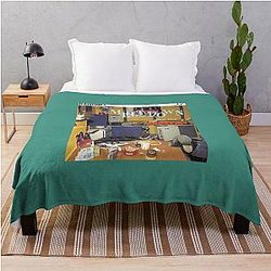 Ramones Meltdown With The Ramones Album Cover  Throw Blanket