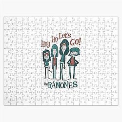 Ramones Hey Ho Lets Go Jigsaw Puzzle