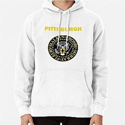 Pittsburgh Penguins como o Ramones Capuchinho Pullover