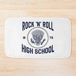 Rock and Roll High School - the Ramones - 1979  Bath Mat
