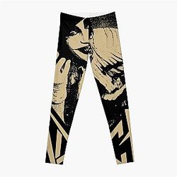 Mulheres masculinas Ramones Banda legal Leggings presente