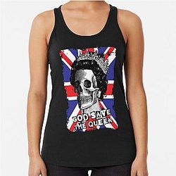 Mens Womens Ramones Band Gifts For Movie Fans Racerback Tank Top