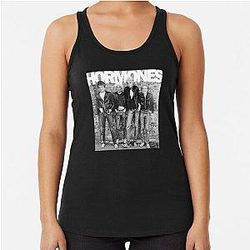 Ramones  Hormones  Golden Girls Racerback Tank Top