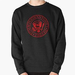 Ramones Logo red, Ramones band, rock Pullover Sweatshirt