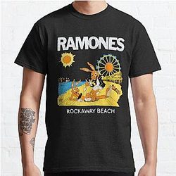 1988 Ramones Rockaway beacm Classic T-Shirt