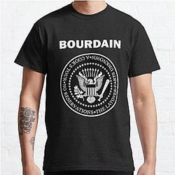 Anthony Bourdain Ramones Logo Classic T-Shirt