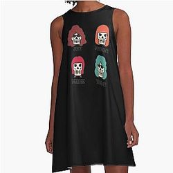 RIP RAMONES  A-Line Dress