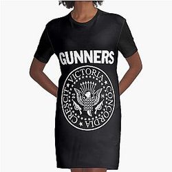 Proud Ramones Band Cool Gift Graphic T-Shirt Dress