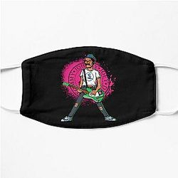Presentes do Dia Ramones Gráfico da banda para a máscara plana dos ventiladores