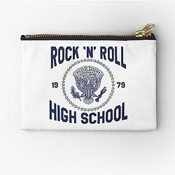 Rock and Roll High School - the Ramones - 1979  Zipper Pouch