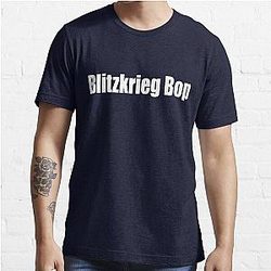 The Ramones-Blittzkreig Bop Essential T-Shirt