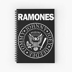 Boxe ramones Livro de Notas Espirais