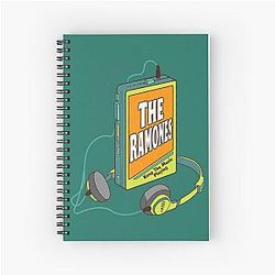 The Ramones Spiral Notebook