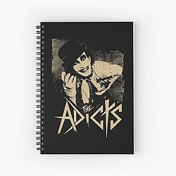 Mens Womens Ramones Band Cool Gift Spiral Notebook