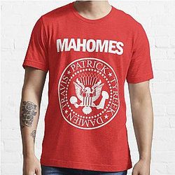 Patrick Mahomes Ramones tribute - Superbowl LIV lineup Essential T-Shirt