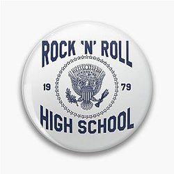 Rock and Roll High School - the Ramones - 1979  Pin