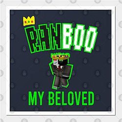 Ranboo Posters - If The Crown Fits Wear It Ranboo My Beloved  Poster 
