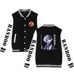 Ranboo 2D Back Printing Baseball Jacket
